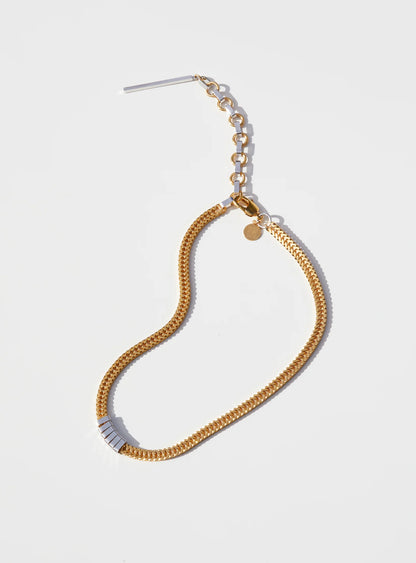 PAR ICI Flat Chain Necklace