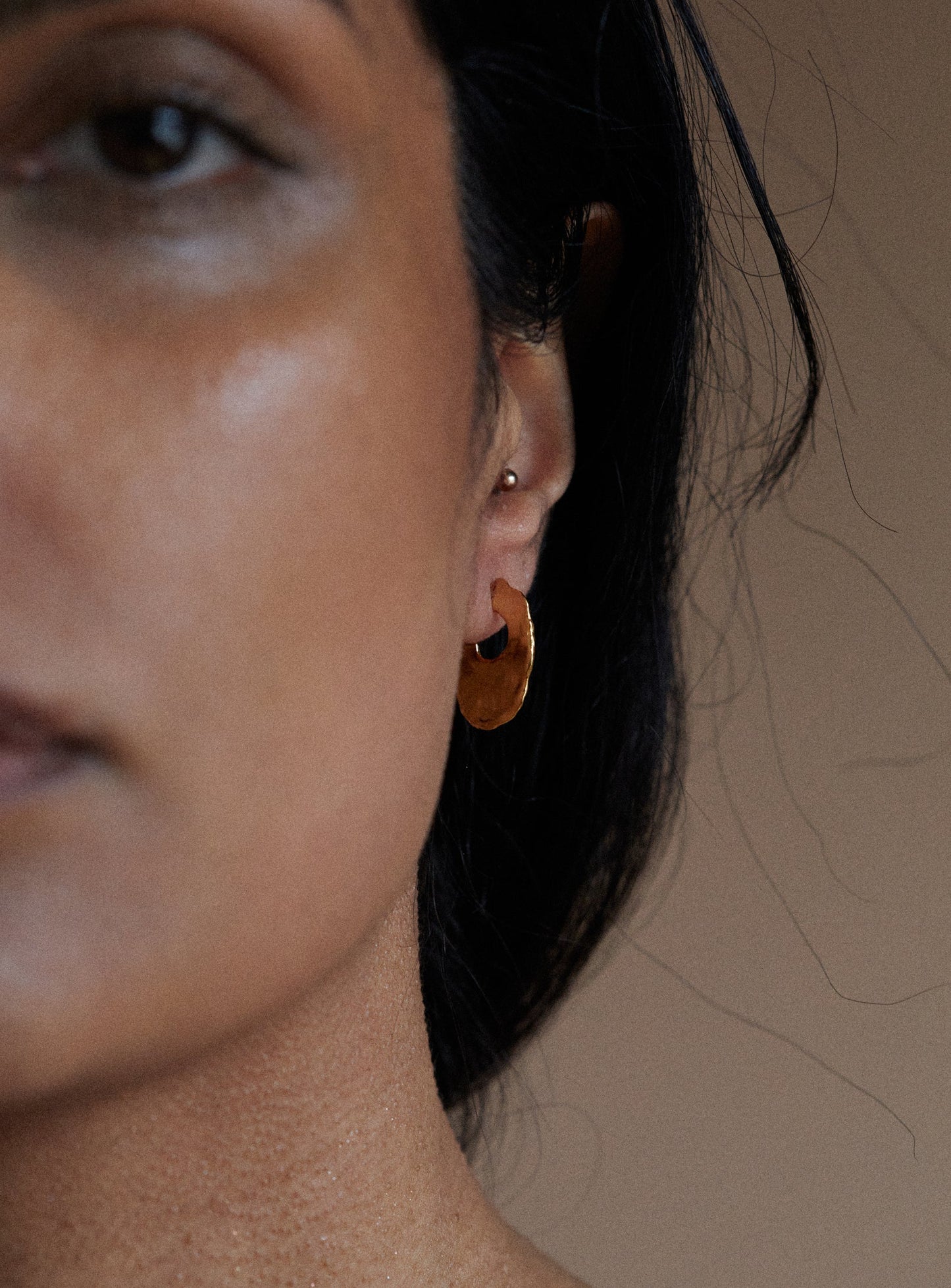 PAR ICI Small Oval Hoops