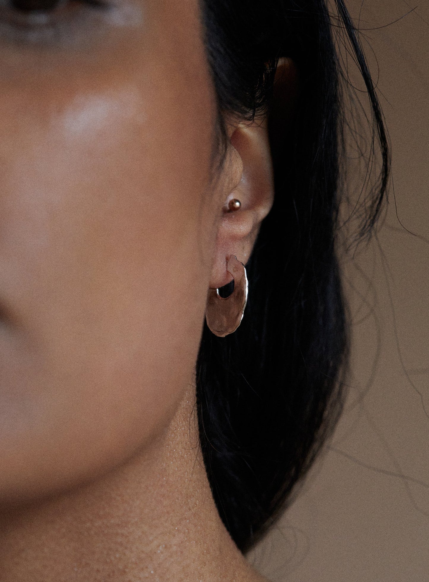 PAR ICI Small Oval Hoops