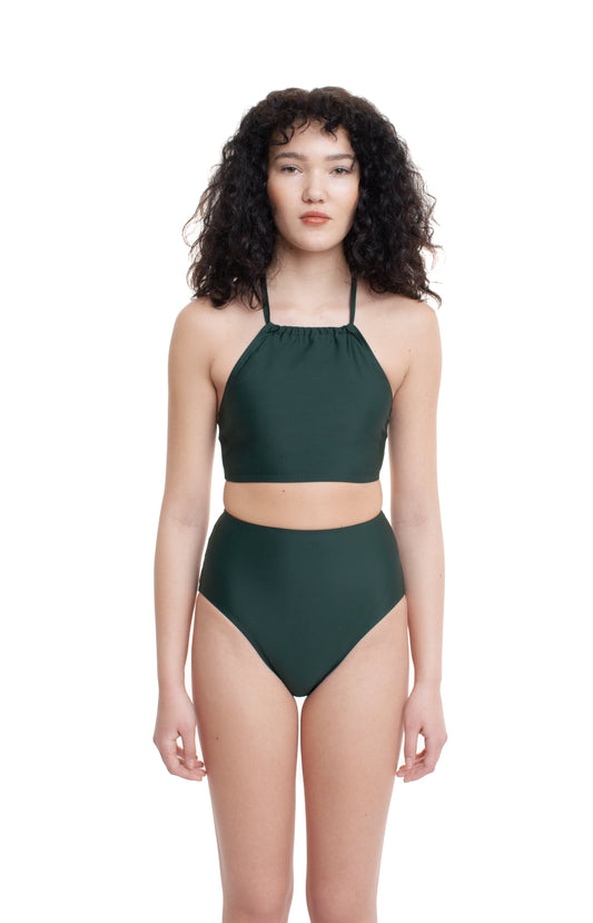 Minnow Bathers Bosso Top - Green (Online Exclusive)